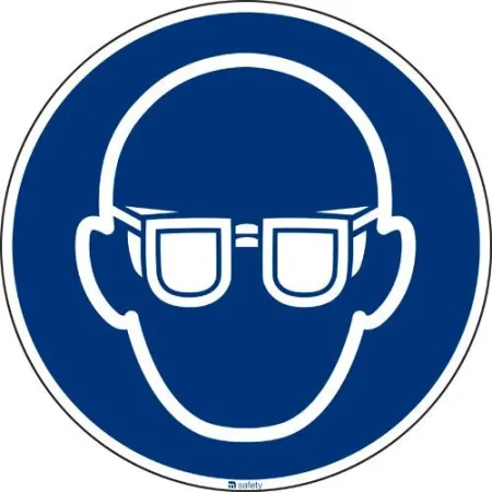 Mandatory Eye Protection Sign Foils