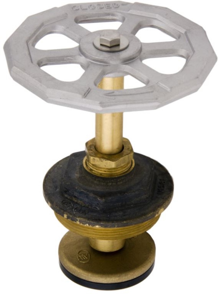 17 Brass Top Assembly for 65 Fire Valve with Handle & Jumper Valve