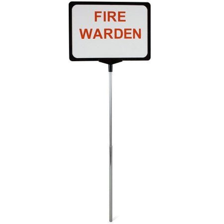 Fire warden sign