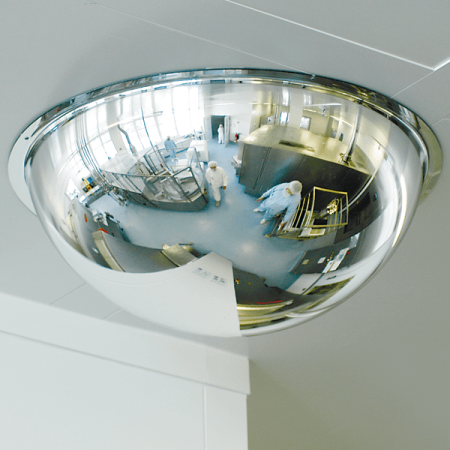 Full dome safety mirror