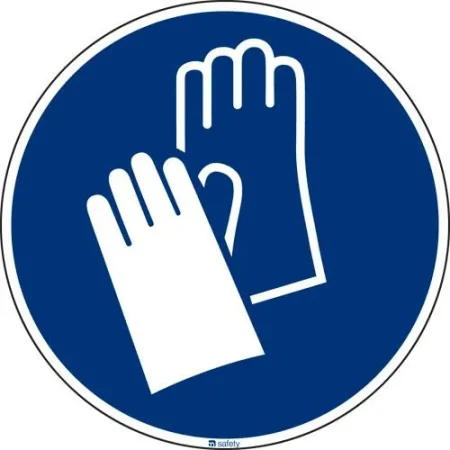 Mandatory Use Gloves Sign