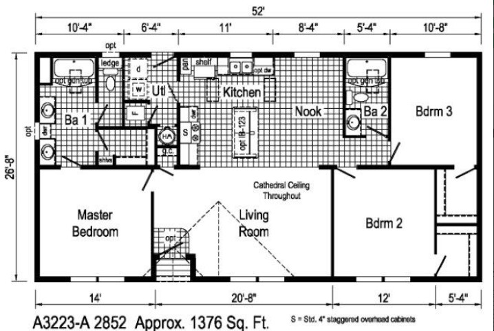 28X52, 3 Bedrooms, 2 Baths - Image 10